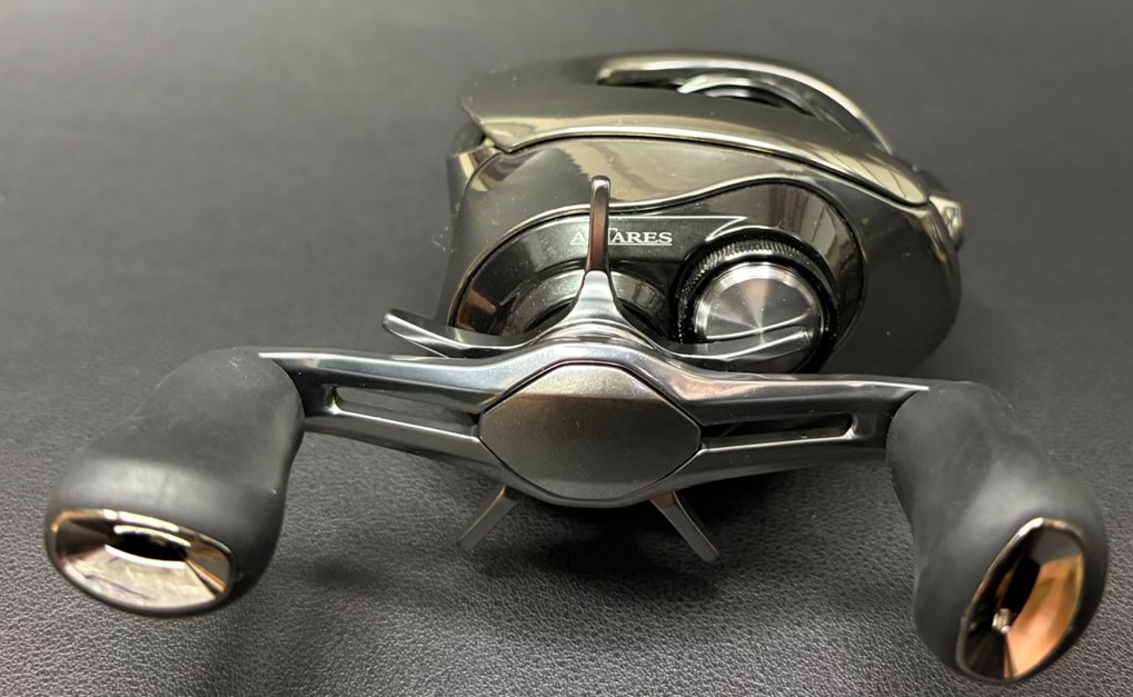 Fishing reel before customisation